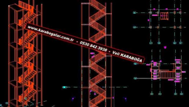 İstanbul Makaralı Yangın Merdiveni İmalatı, Satışı ve Montajı | Türkiye Geneli Hizmet – 0530 842 3938